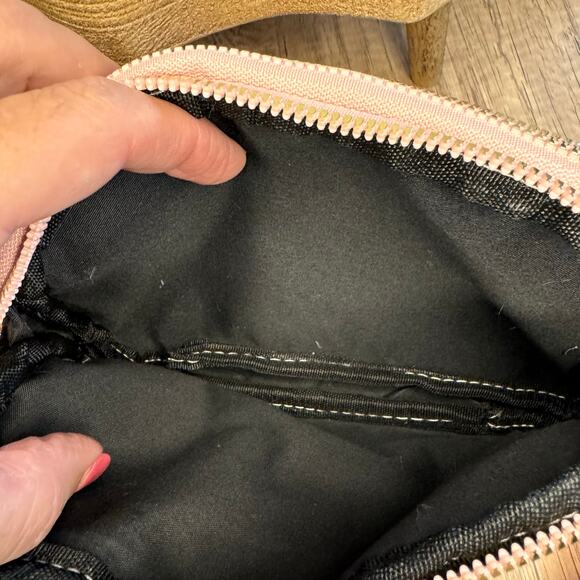 Pink Camera Crossbody Bag w Chevron Purse strap NEW FAST SHIP - Picture 7 of 8